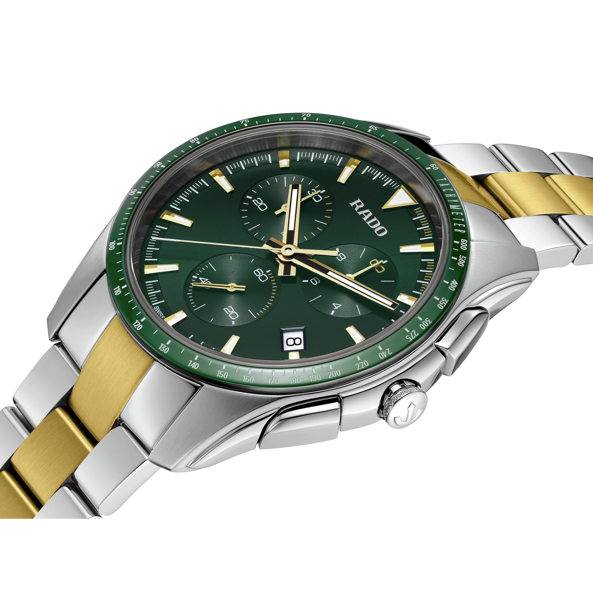 Rado Hyperchrome Green Dial Men 44.9mm