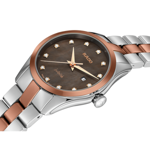 Rado Hyperchrome Brown Mother-Of-Pearl Dial Women 30.6mm
