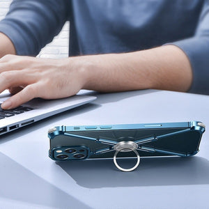 iPhone 12 Slim Aluminium Kickstand Bumper Frame