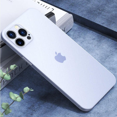 iPhone 12 Pro Ultra-Thin Matte Paper Back Case