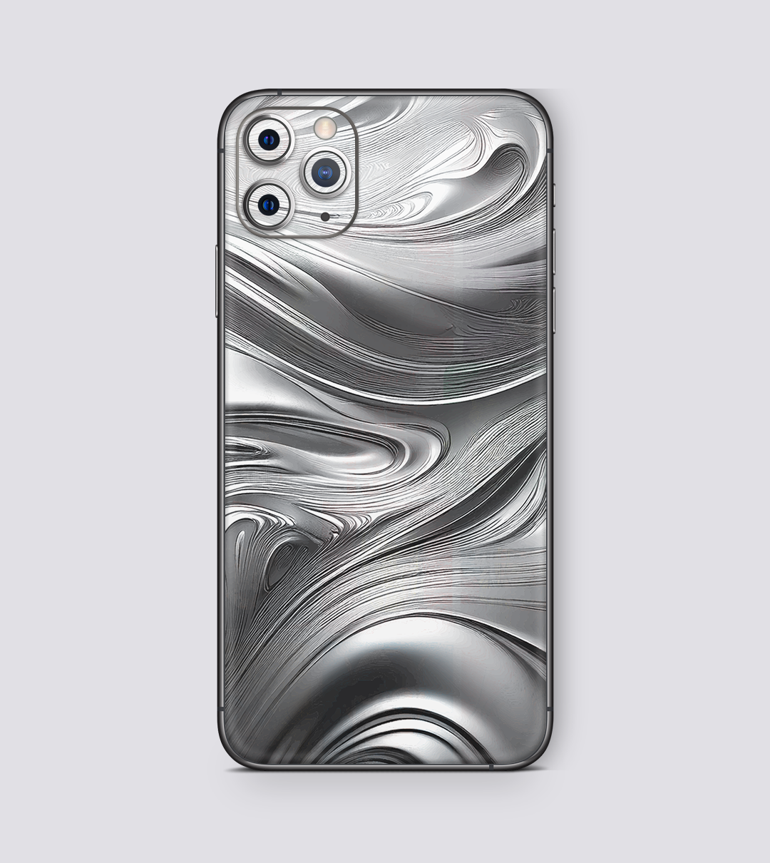 iPhone 11 Pro Max Silver Swirl