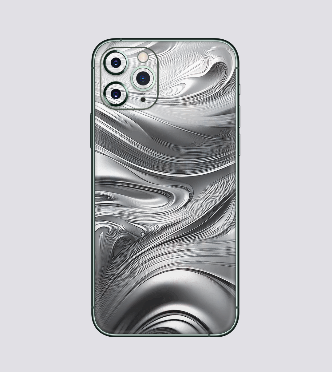 iPhone 11 Pro Silver Swirl