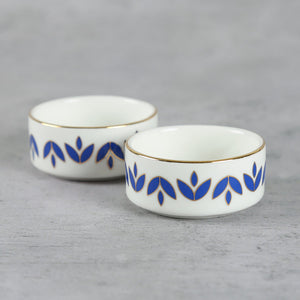 India Circus Botanical Elegance Snack Plate Set | Set of 7 Pcs