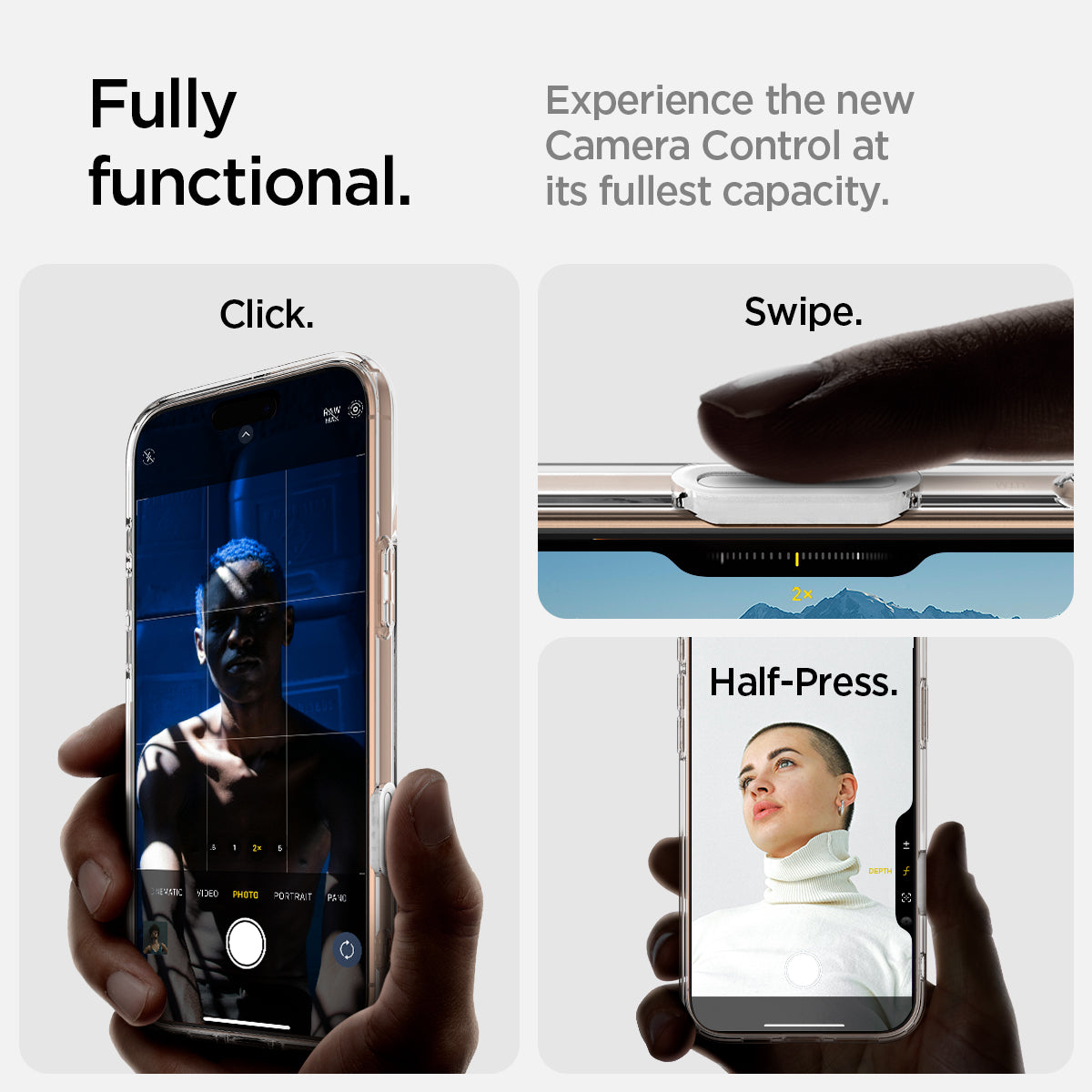 iPhone 16 Series - Ultra Hybrid T (MagFit + Camera Control)