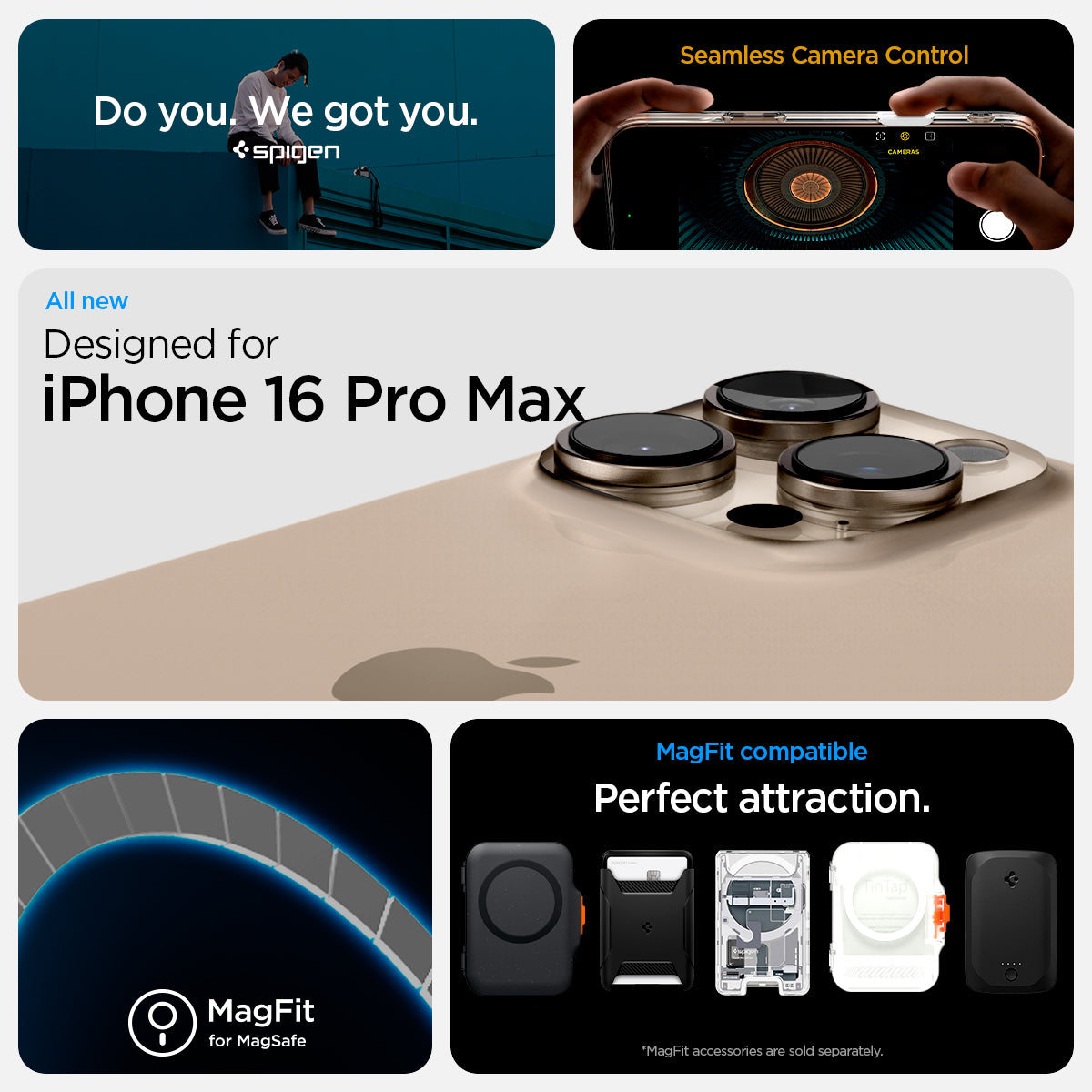 iPhone 16 Series - Ultra Hybrid T (MagFit + Camera Control)