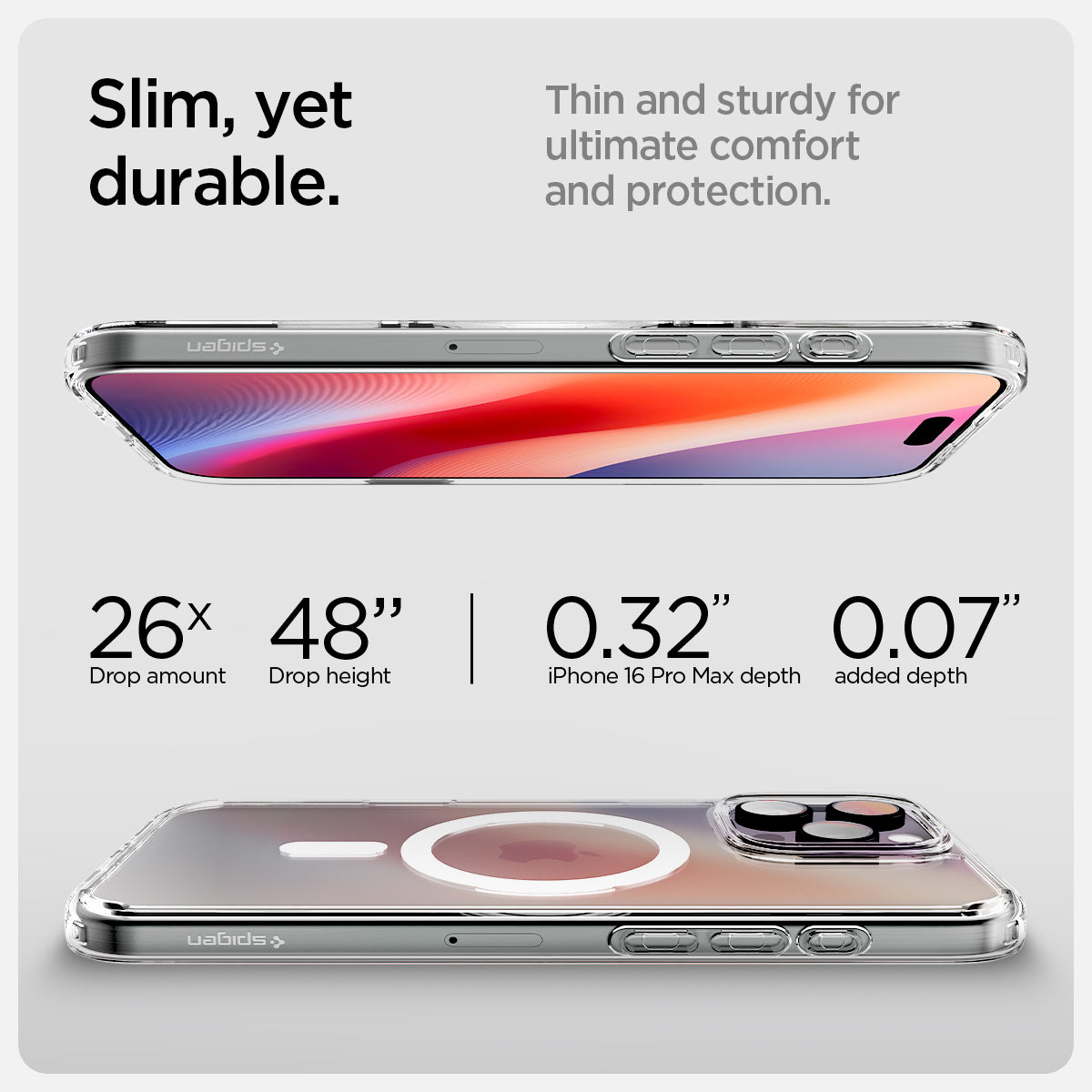 iPhone 16 Series - Ultra Hybrid T (MagFit + Camera Control)