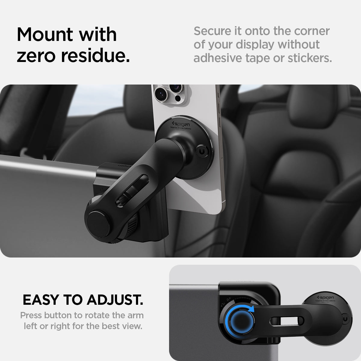 Tesla Models - OneTap Screen Car Mount | ITLST90 (MagFit)