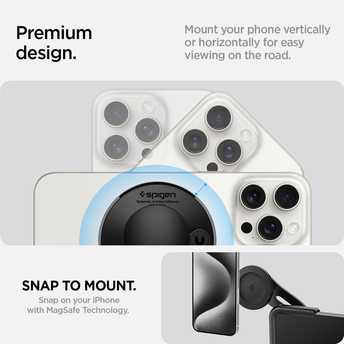 Tesla Models - OneTap Screen Car Mount | ITLST90 (MagFit)