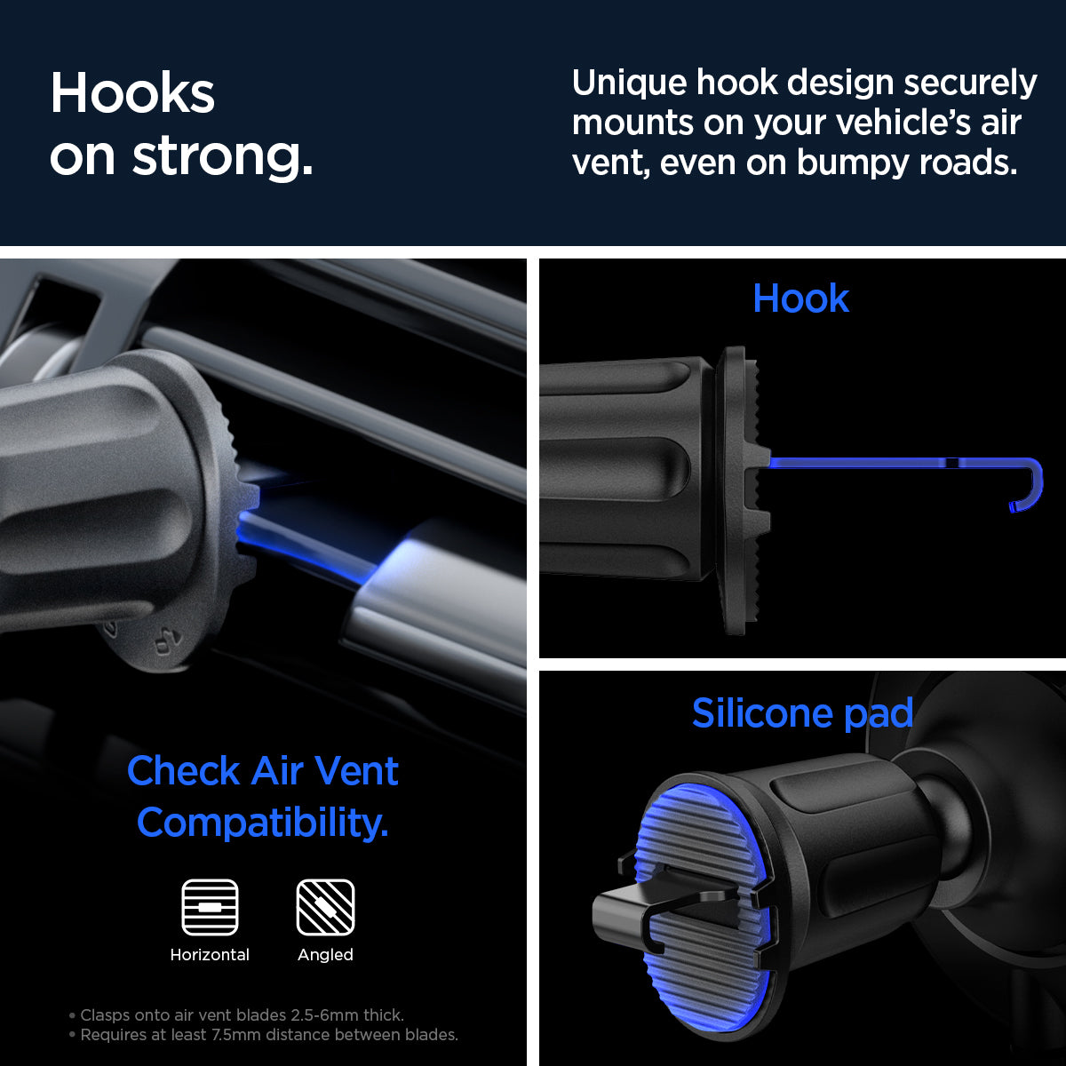 OneTap Pro 3 CryoMax™ Hook Car Mount | ITS13WC (MagFit)