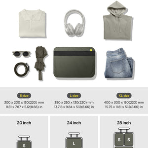 Travel Packing Cubes | KD600