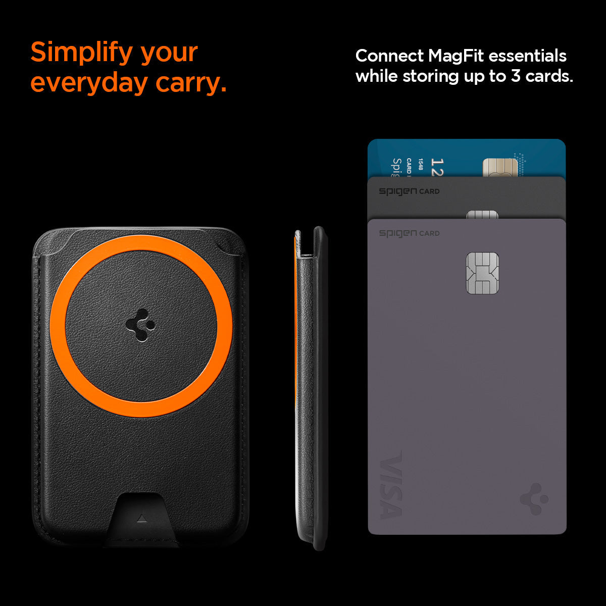MagSafe Card Holder Valentinus | 3 Cards (MagFit+)