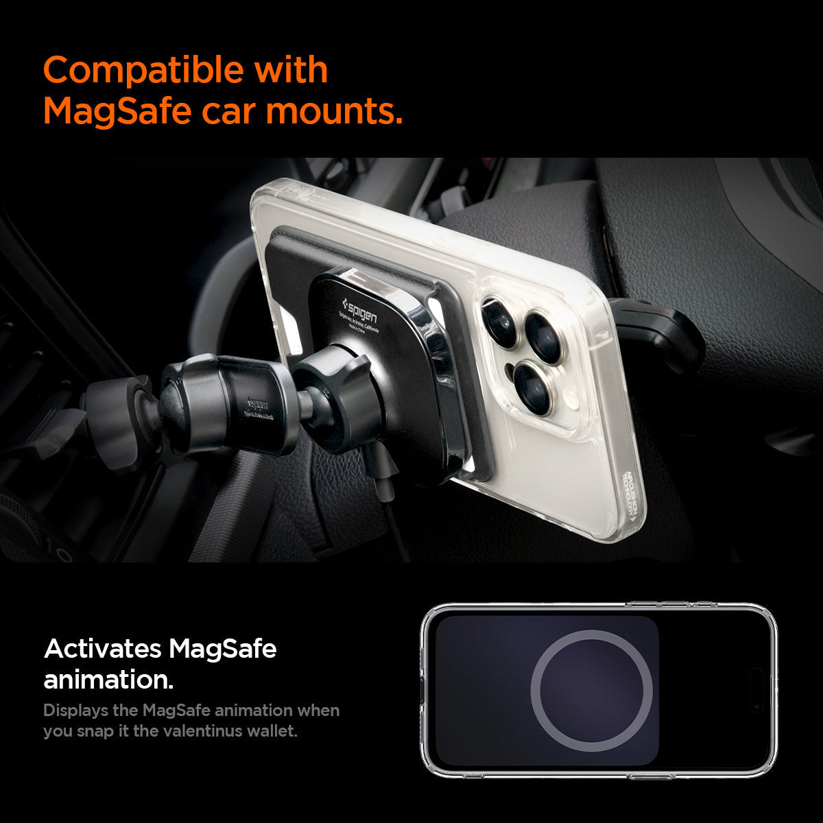 MagSafe Card Holder Valentinus | 3 Cards (MagFit+)
