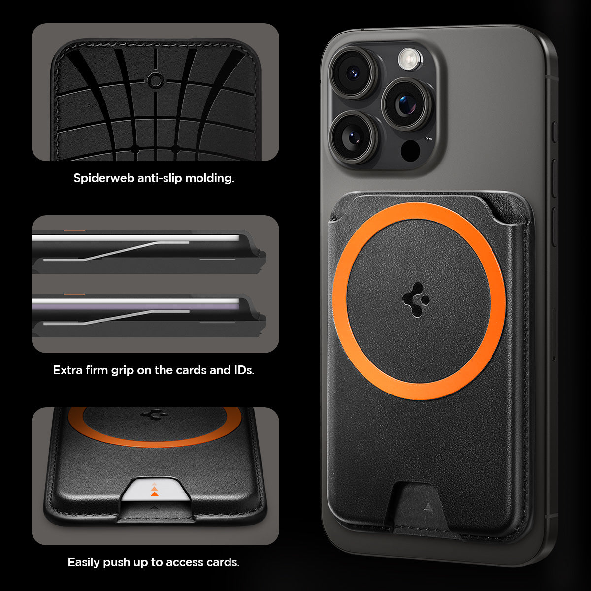 MagSafe Card Holder Valentinus | 3 Cards (MagFit+)