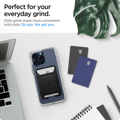 MagSafe Card Holder Rugged Armor | 3 Cards (MagFit)