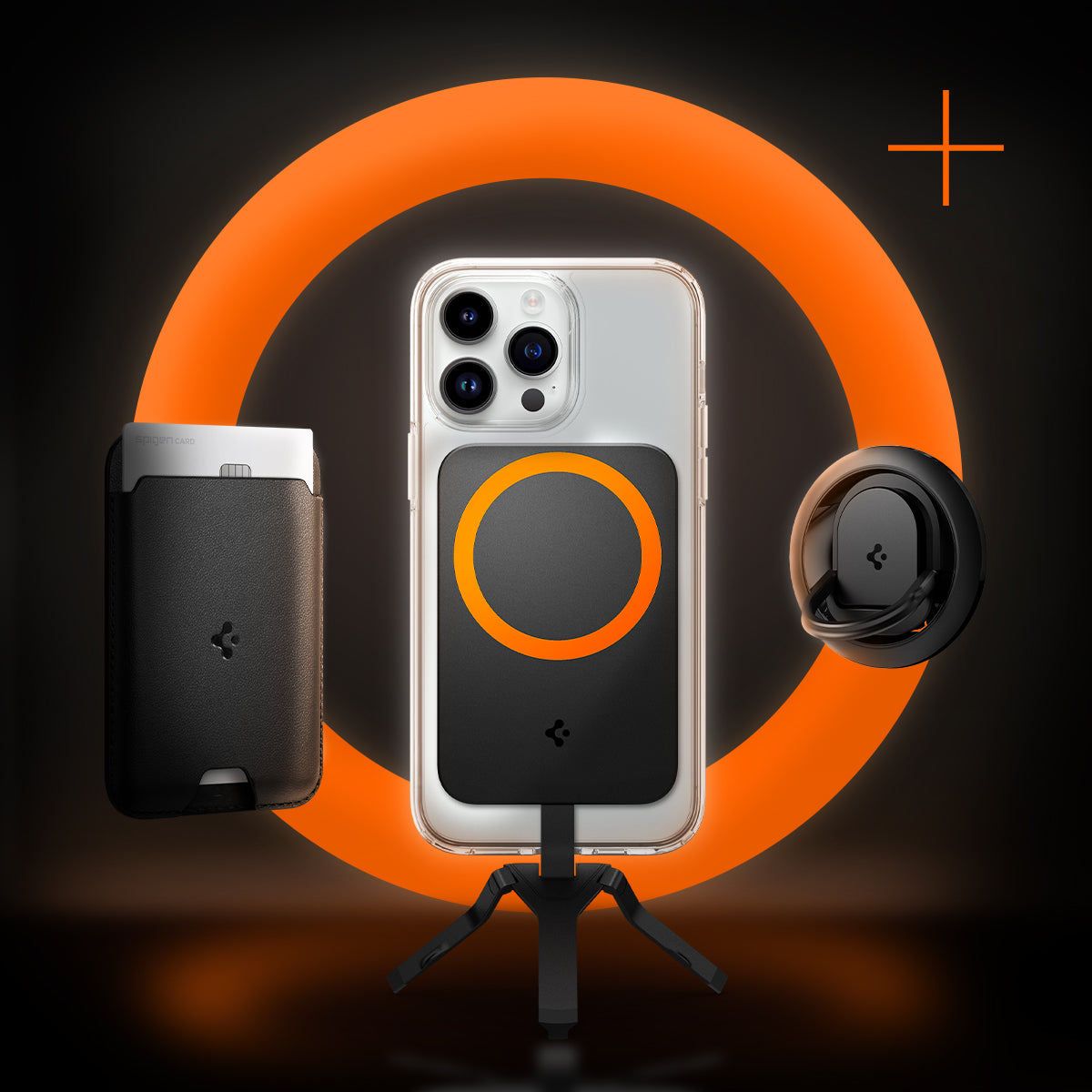 Magnetic Tripod + Phone Stand | S319M (MagFit+)