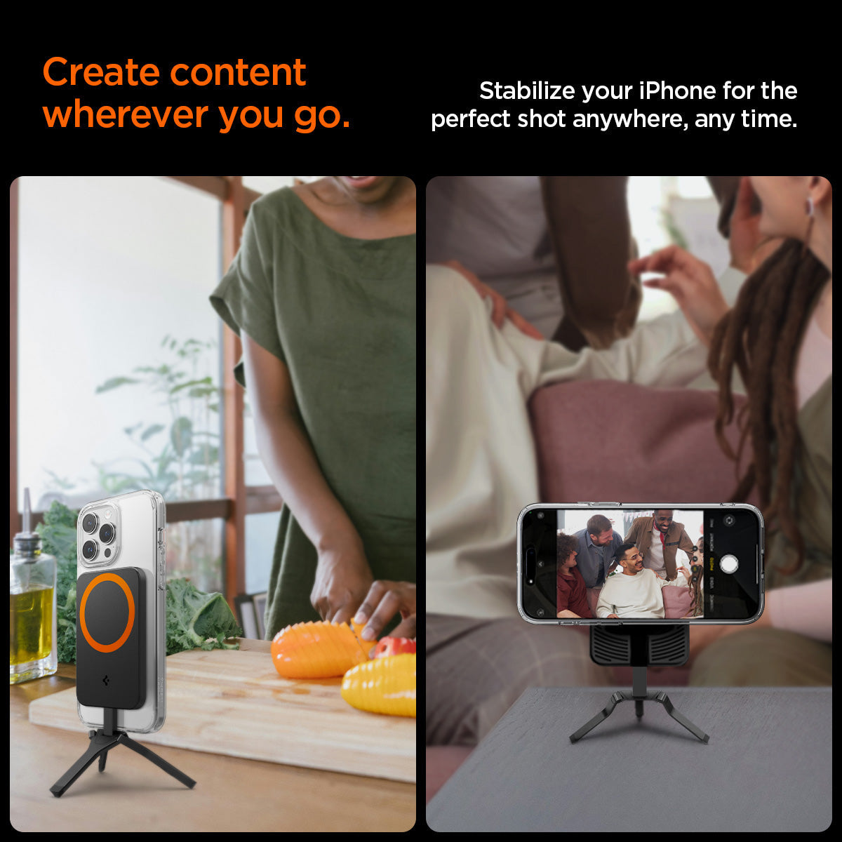 Magnetic Tripod + Phone Stand | S319M (MagFit+)