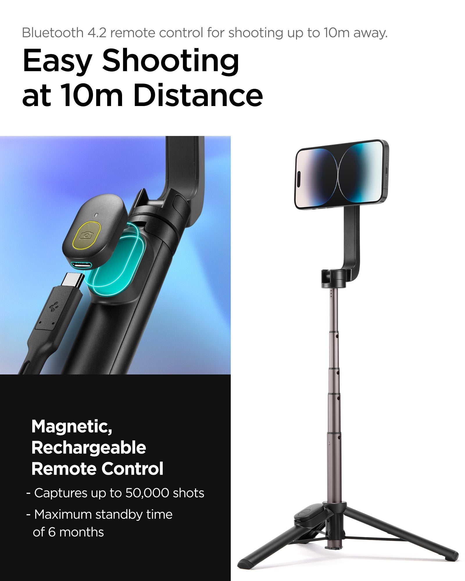 Tripod Selfie Stick (MagFit)