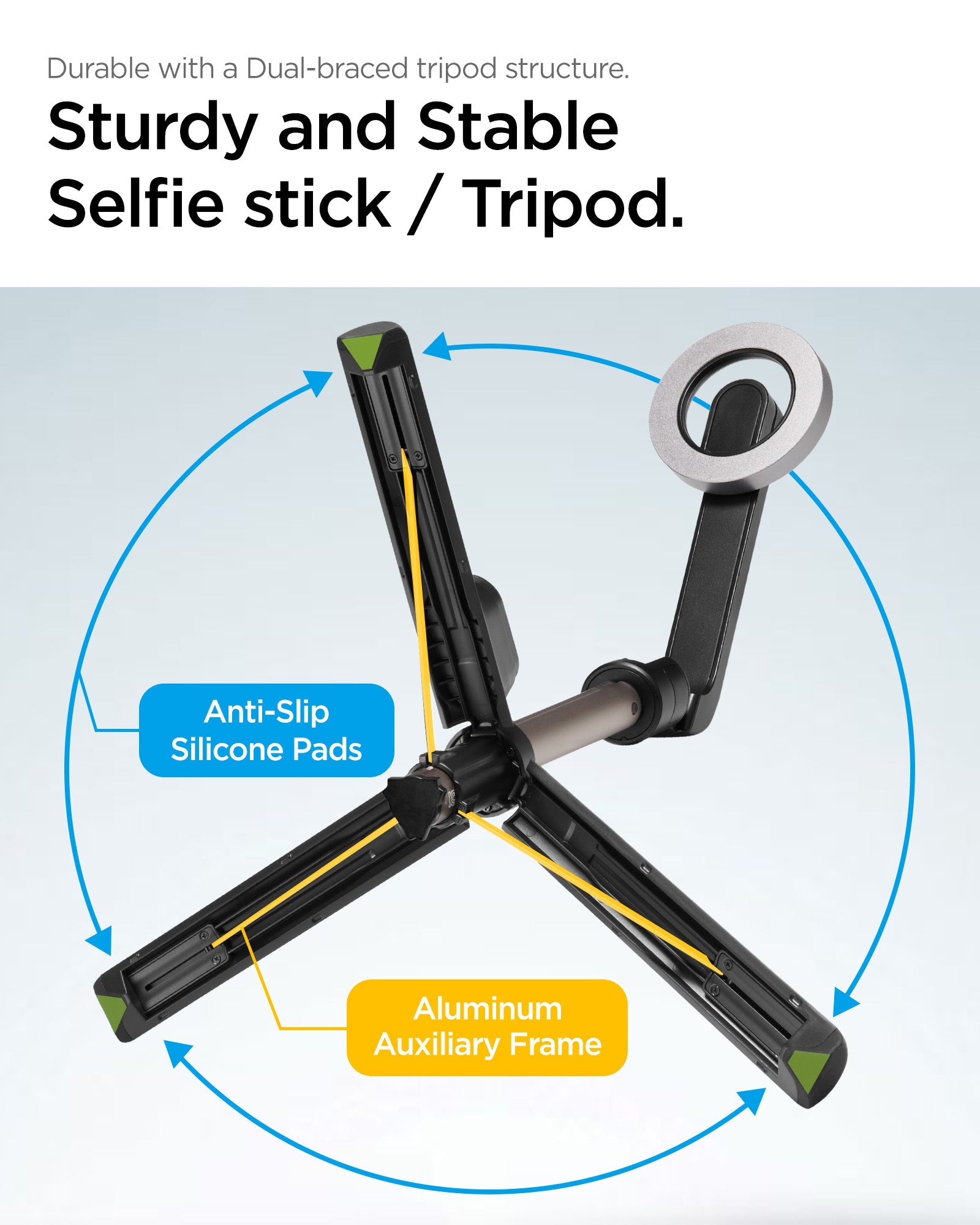 Tripod Selfie Stick (MagFit)