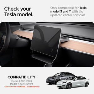 Tesla Model Y & 3 - Under Screen Organizer | TO227