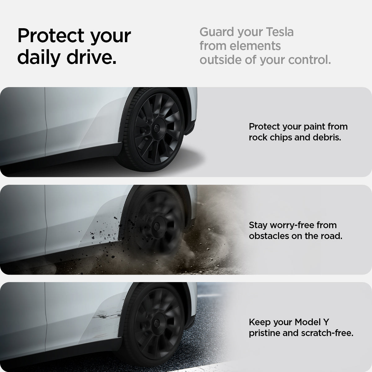 Tesla Model Y - Platinum Shield Fender