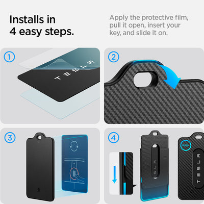 Tesla Key Card Holder 2-pack | TO243