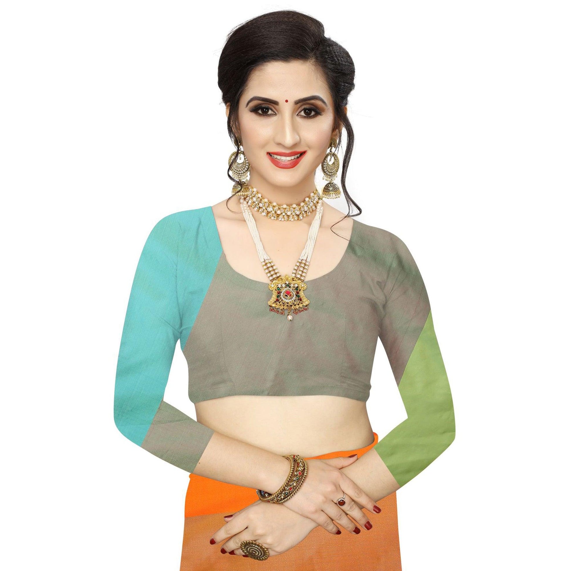 Ideal Mustard Yellow Colored Festive Wear Woven Sana Silk Saree