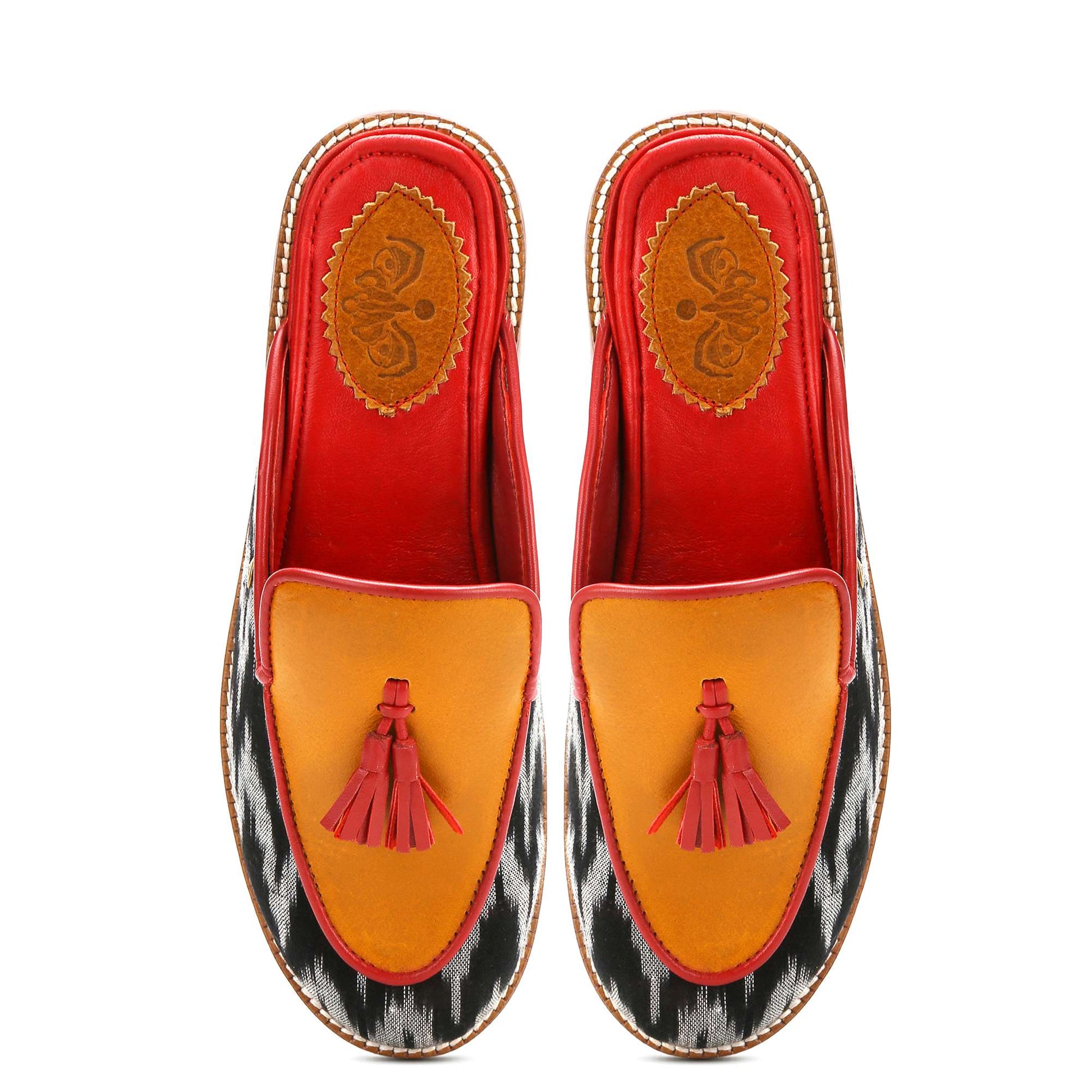 Ikat Mule_ for Women – Mustard (discontinued)