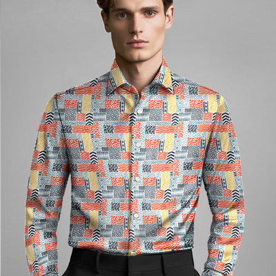Ikatina Silk Cotton Shirt