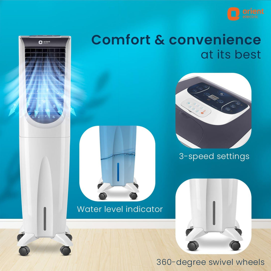 Ultimo Tower Air Cooler With Remote