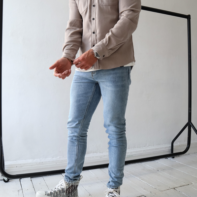 CAPO Slim Fit Blue Jeans