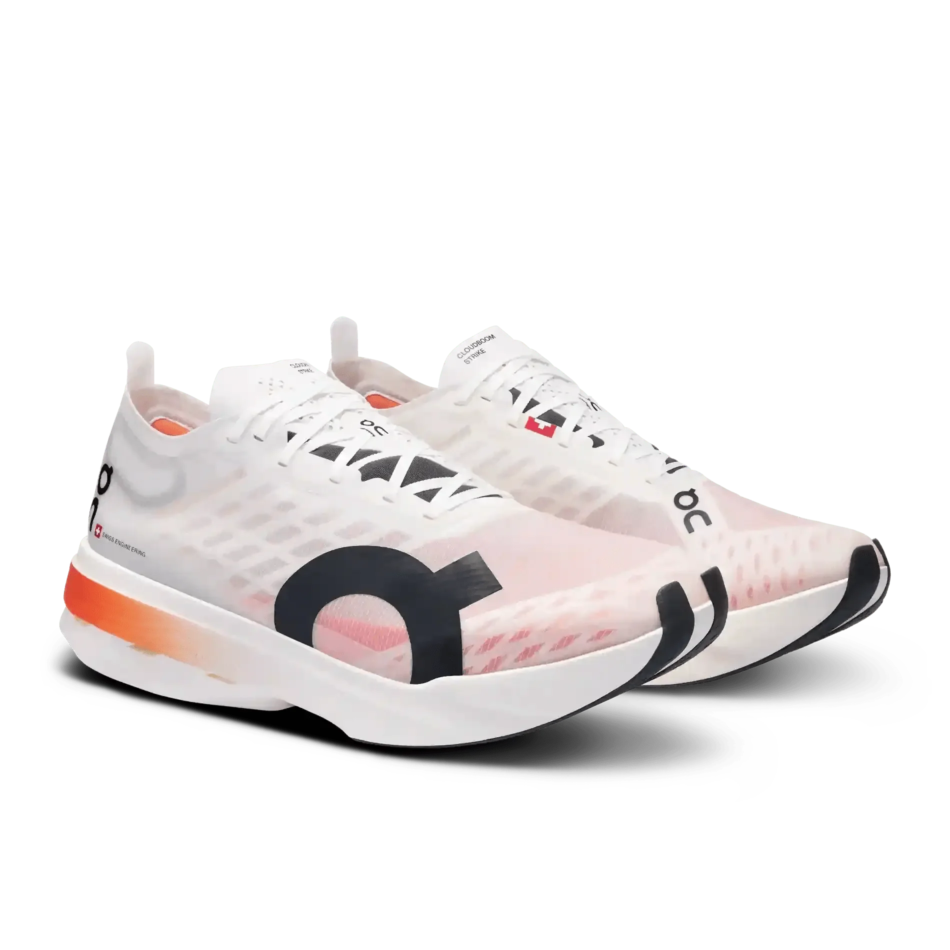 On Running Cloudboom Strike White Black