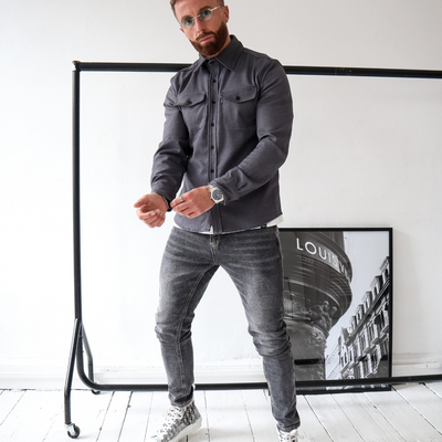 CAPO Charcoal Grey Overshirt