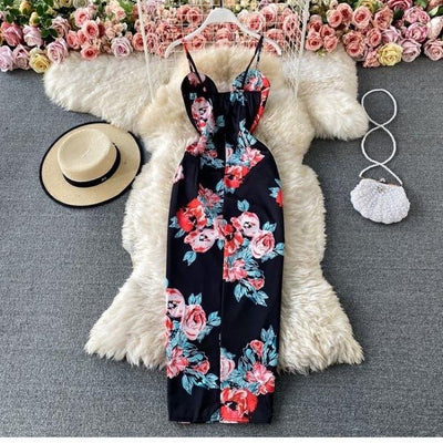 Floral Bodycon Dress