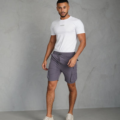 CAPO Lightweight Dark Grey Cargo Shorts