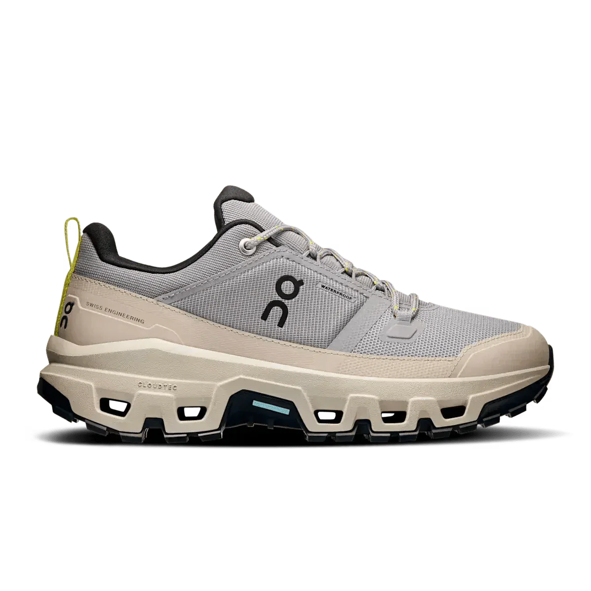 On Running Cloudrock Low Waterproof Alloy Ice
