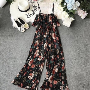 Coachella Pleated Jumpsuit