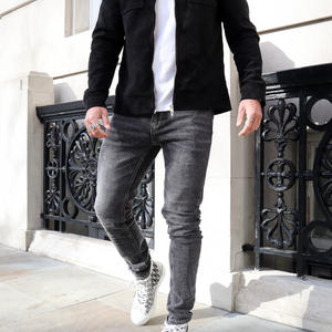 CAPO Black Suede Jacket
