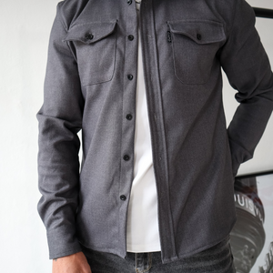 CAPO Charcoal Grey Overshirt