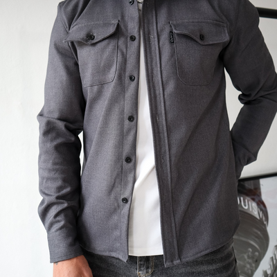 CAPO Charcoal Grey Overshirt