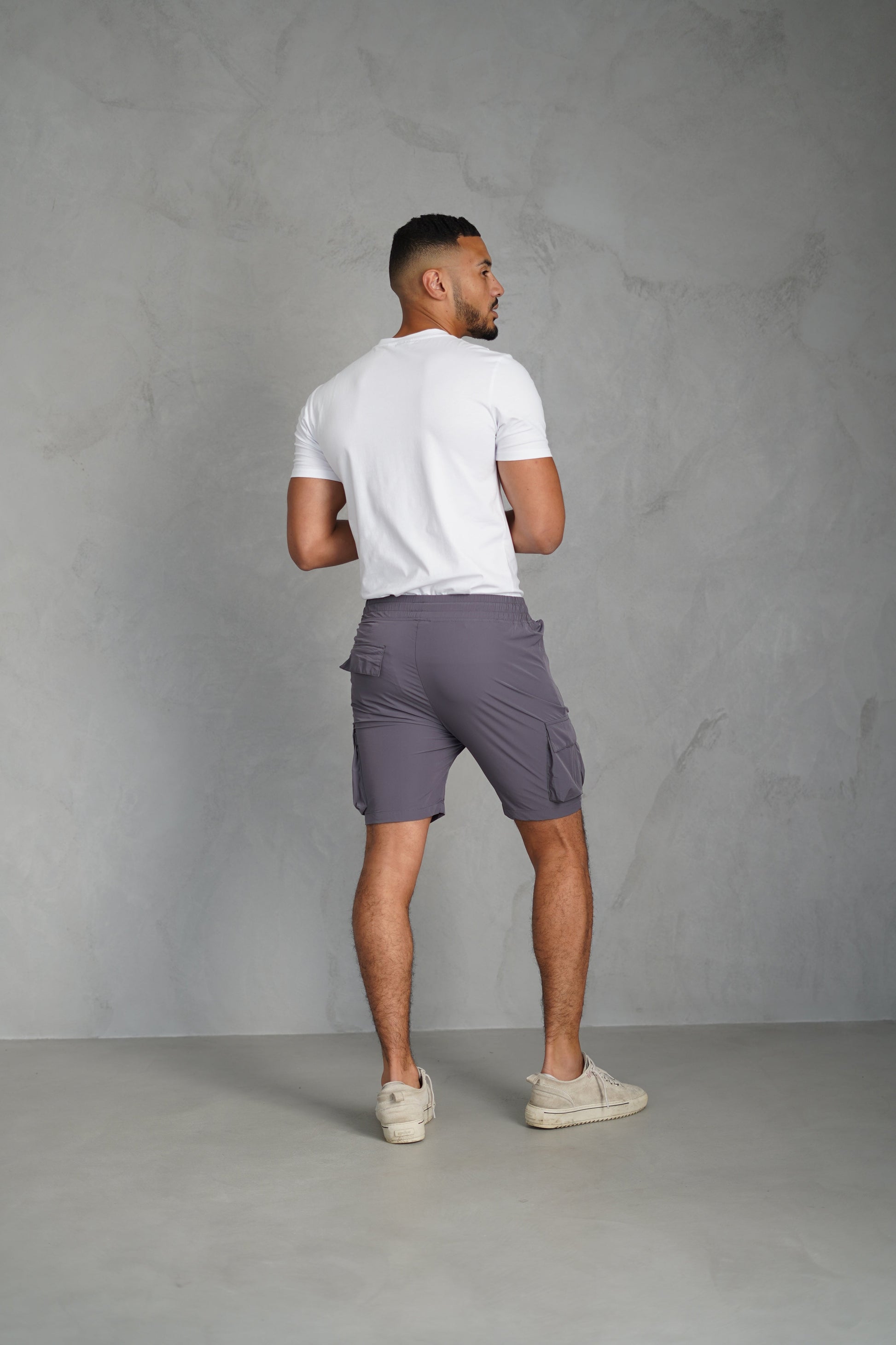 CAPO Lightweight Dark Grey Cargo Shorts