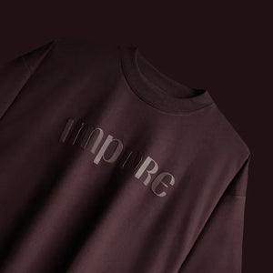 IMPORE  MINIMAL BROWN T-SHIRT Regular
