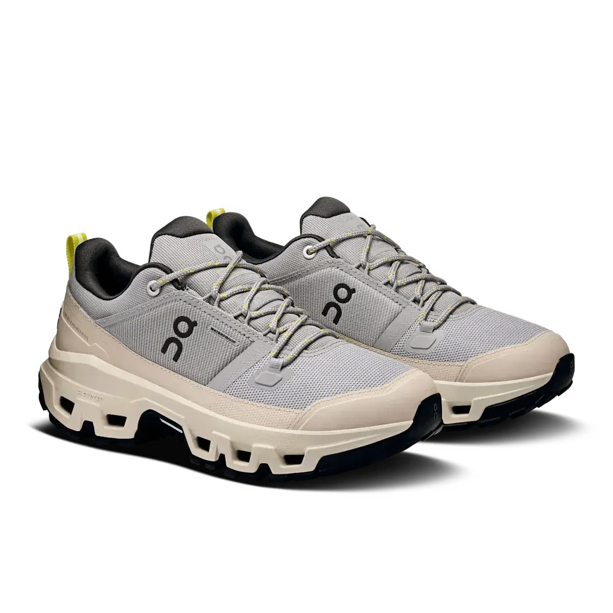 On Running Cloudrock Low Waterproof Alloy Ice