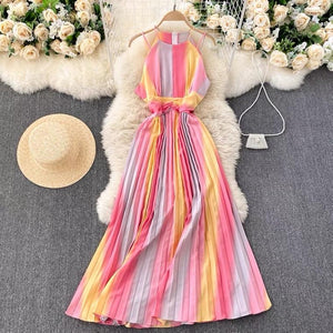 Celia Halter Neck Dress