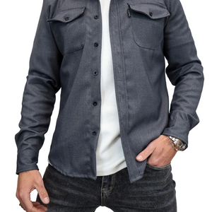 CAPO Charcoal Grey Overshirt