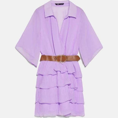 Terry Lilac Dress