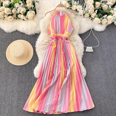 Celia Halter Neck Dress