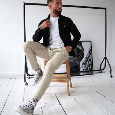 CAPO Black Suede Jacket