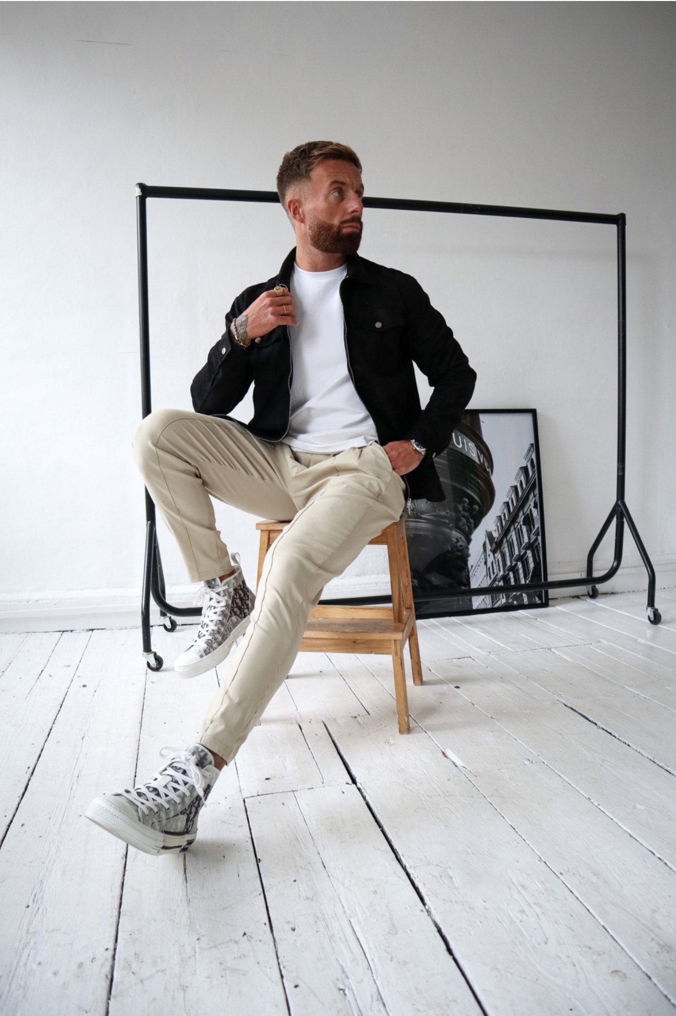 CAPO Black Suede Jacket