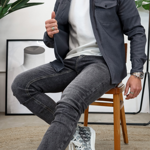 CAPO Charcoal Grey Overshirt