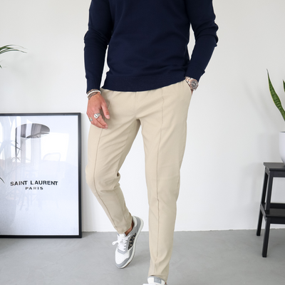 CAPO Egyptian Cotton Navy 1/4 Zip